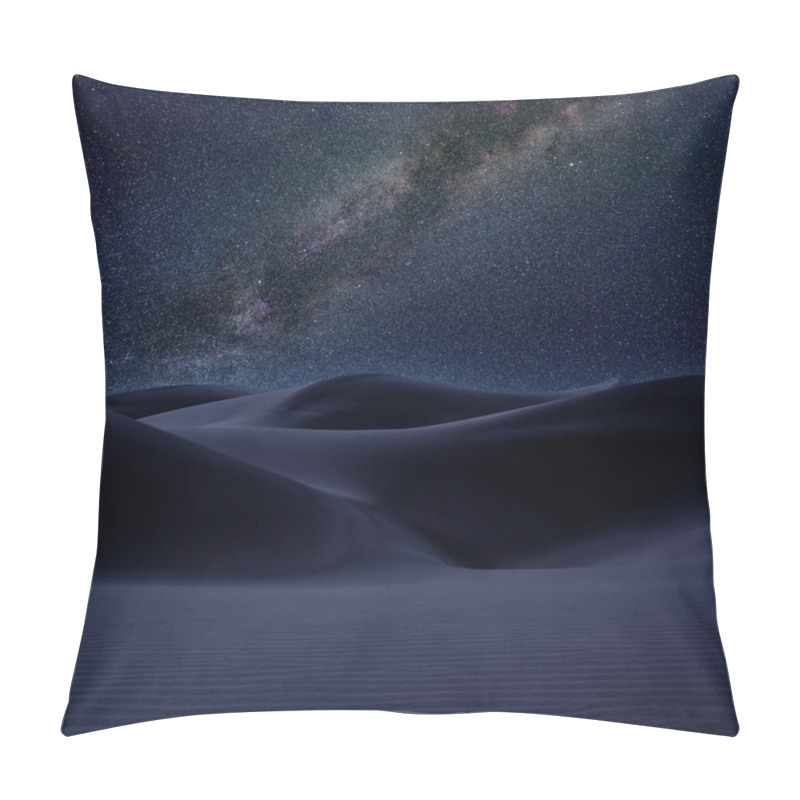 Personality  Desert Dunes Sand In Milky Way Stars Night Pillow Covers