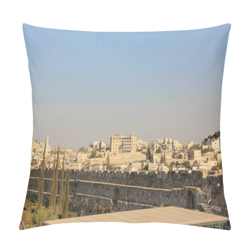 Personality  The Holy City, New Jerusalem, Coming Down From Out Of Heaven, Israel Pillow Covers