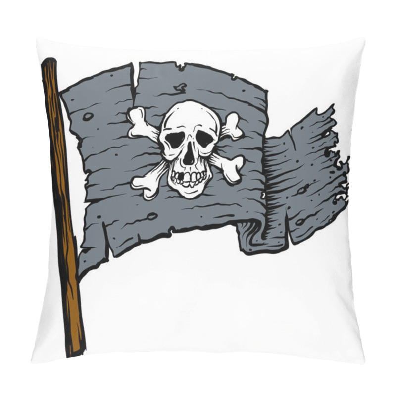 Personality  Pirate Flag Pillow Covers