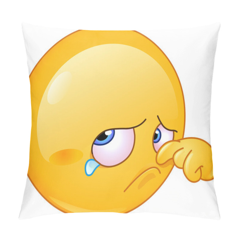 Personality  Wiping Tear Emoticon Pillow Covers