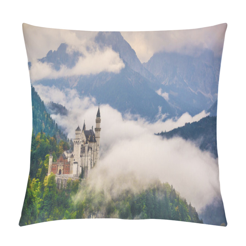 Personality  Neuschwanstein Castle Pillow Covers