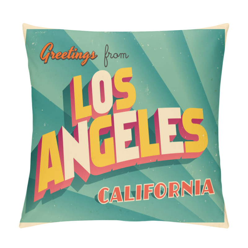 Personality  Touristic Greeting Card Pillow Covers