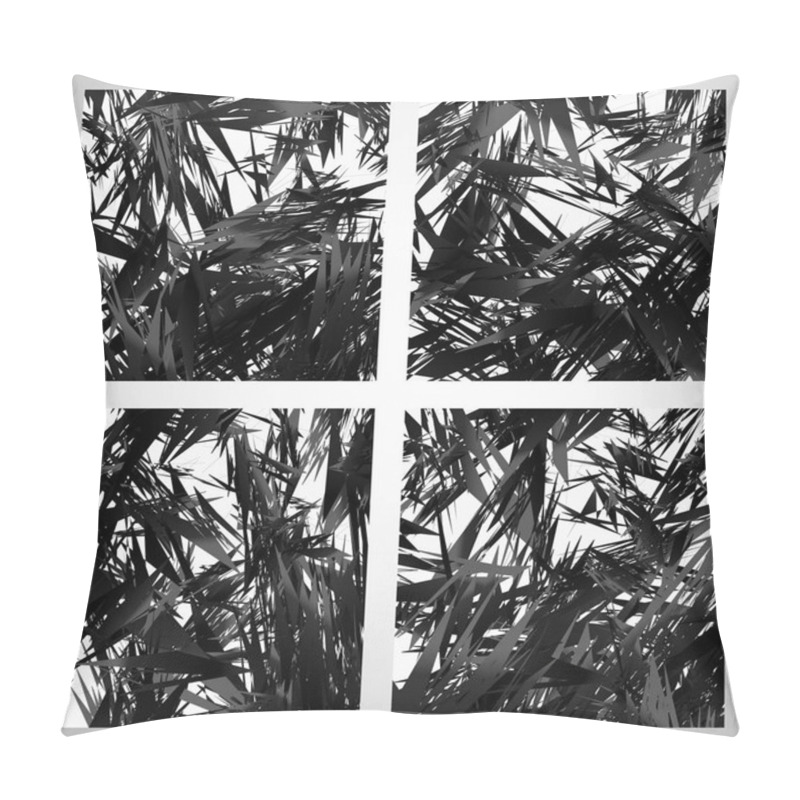 Personality  Random Irregular Shapes Pattern Pillow Covers