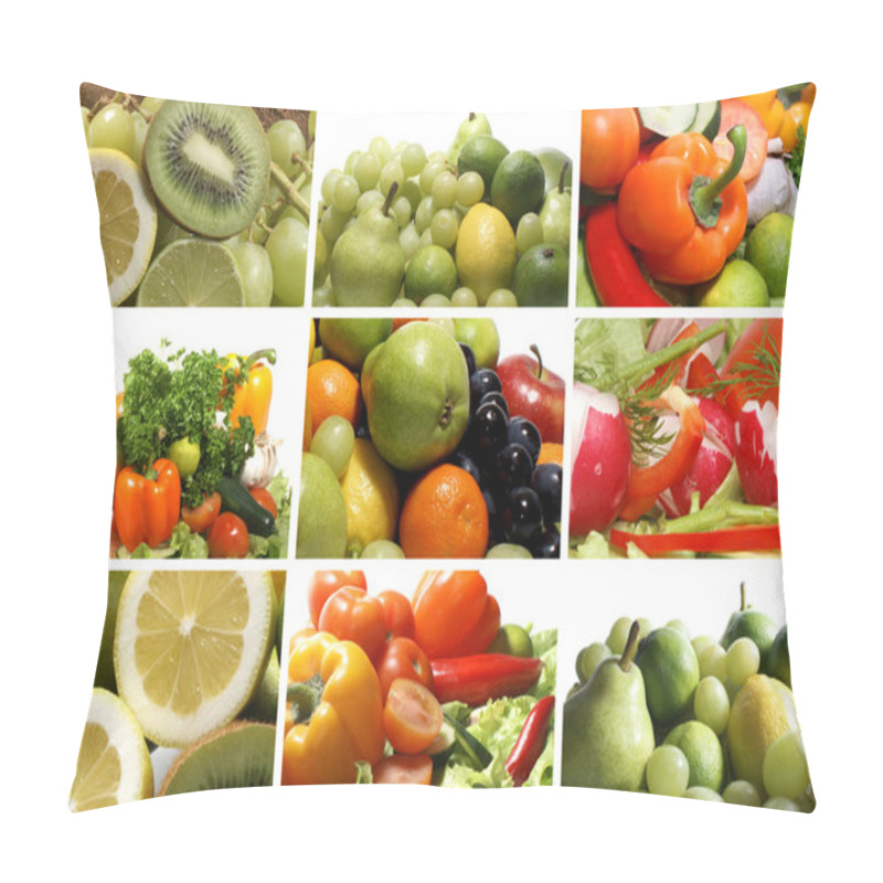 Personality  Nutrition Collage Pillow Covers