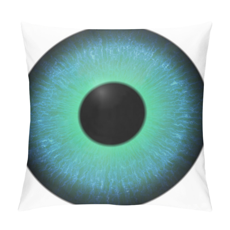 Personality  Eye Iris Generated Hires Texture Pillow Covers