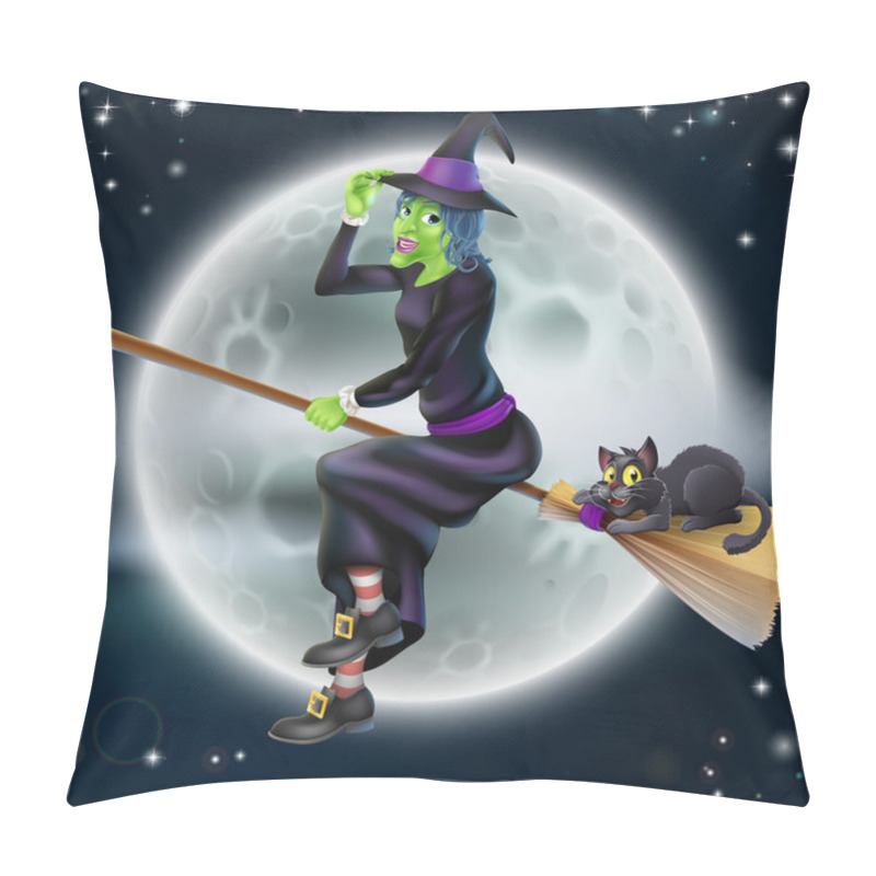 Personality  Halloween Witch 2013 E1 Pillow Covers