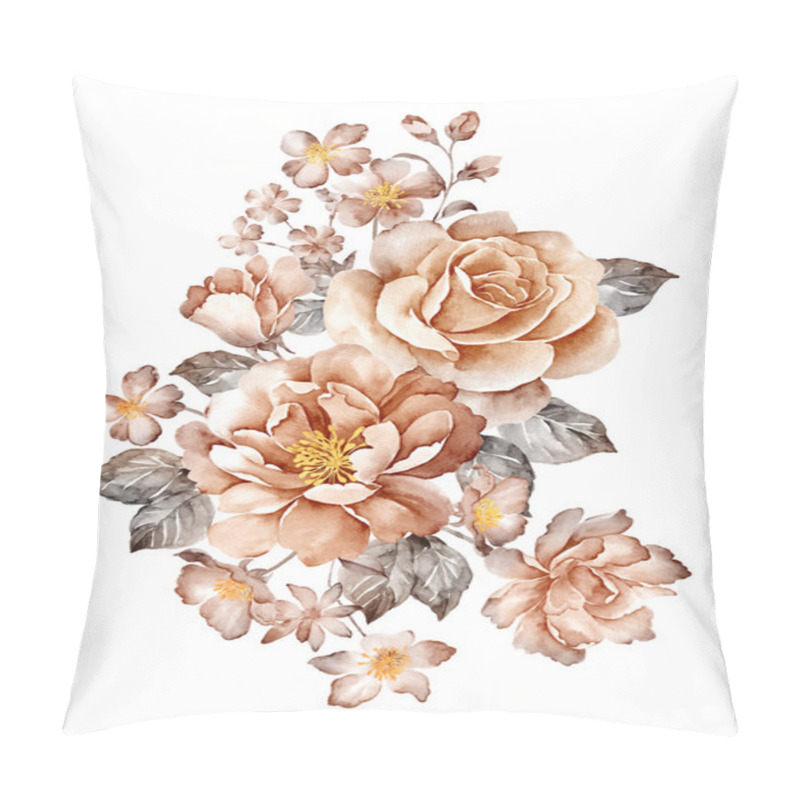 Personality  Illustration Bouquet Pillow Covers