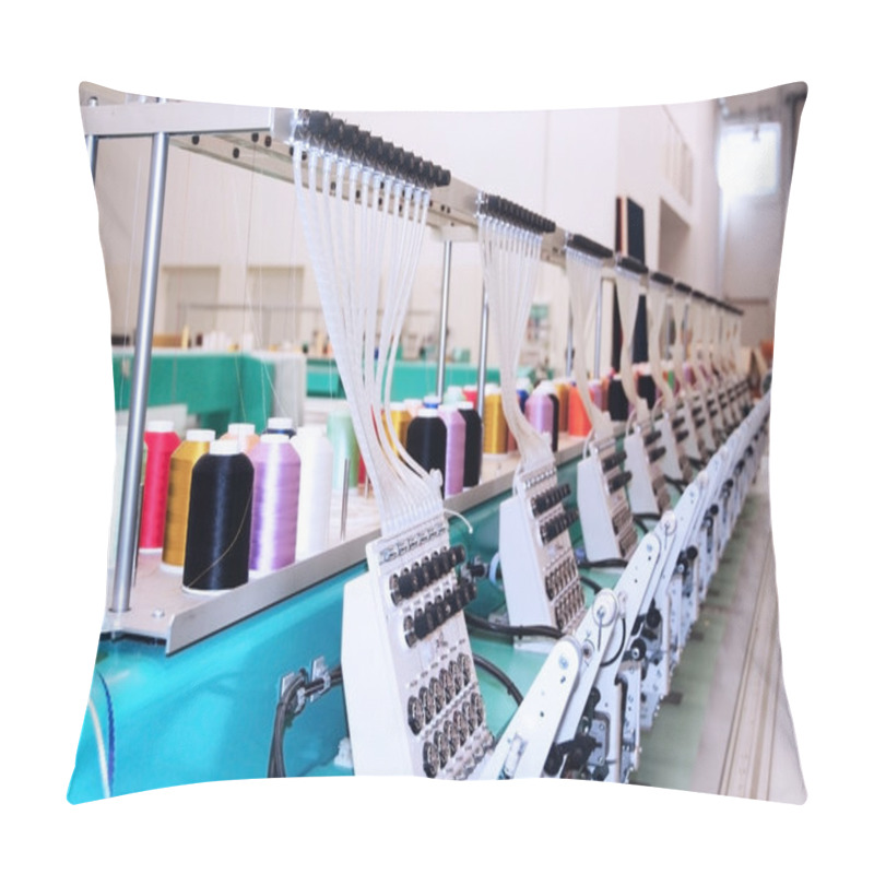 Personality  Textile: Industrial Embroidery Machine Pillow Covers