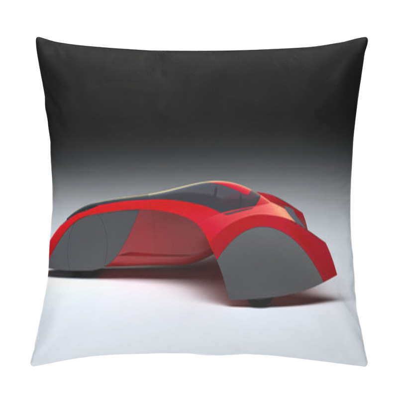 Personality  Red Sports Car - Futuristic Vehicle Pillow Covers