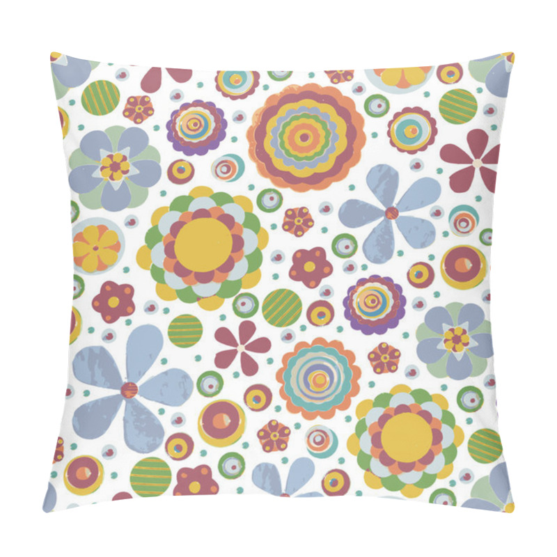 Personality  Abstract Fantasy Floral Background Pillow Covers