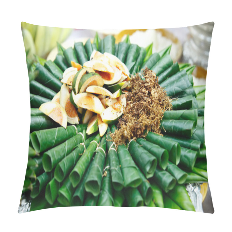 Personality  Areca Nut, Betel. Pillow Covers