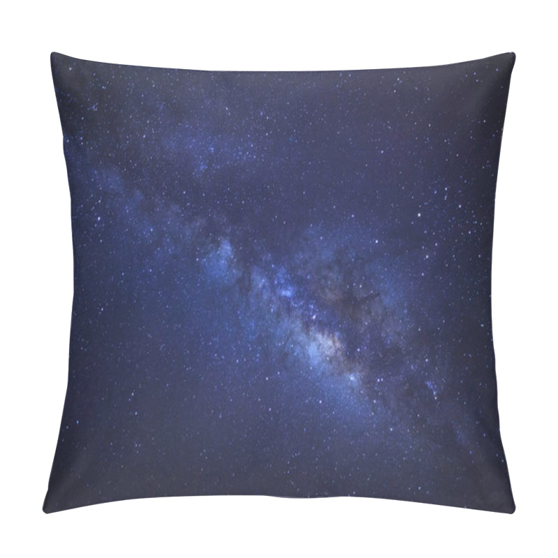 Personality  Milky Way Galaxy, Long Exposure Photograph, With Grain Pillow Covers