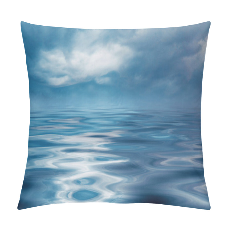 Personality  Storm On The Ocean. Pillow Covers