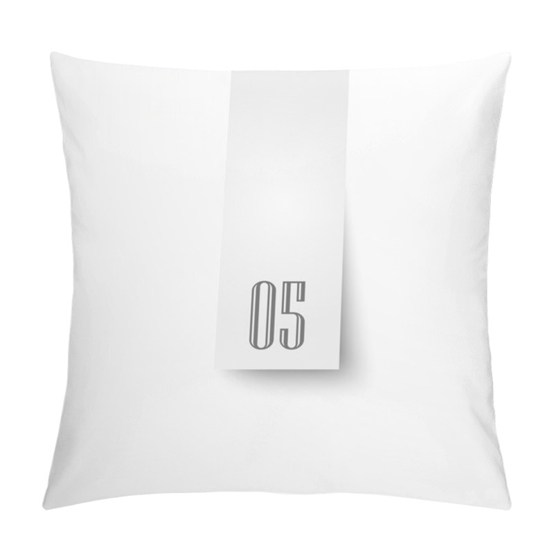 Personality  Set Of Blank Rectangle Labels. Acute Corners Pillow Covers