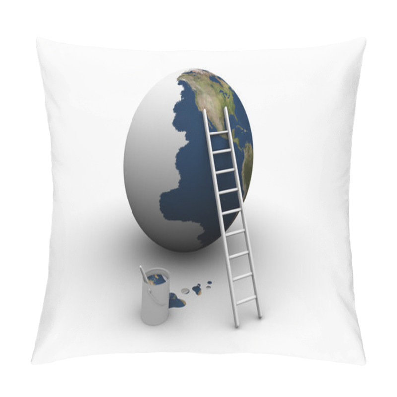 Personality  Earth Painting Pillow Covers