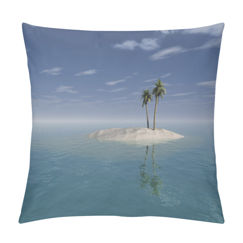 Personality  Desert Island Pillow Covers