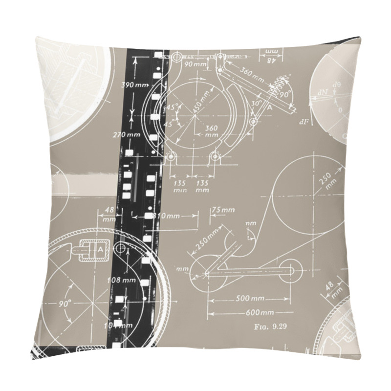 Personality  Mathematical Background Pillow Covers