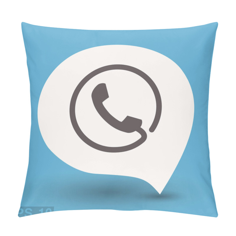 Personality  Pictograph Of Phone  For Design Pillow Covers