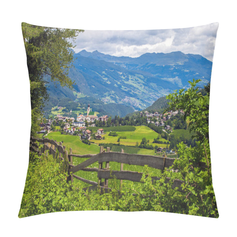 Personality  Small Town In South Tyrol Pillow Covers