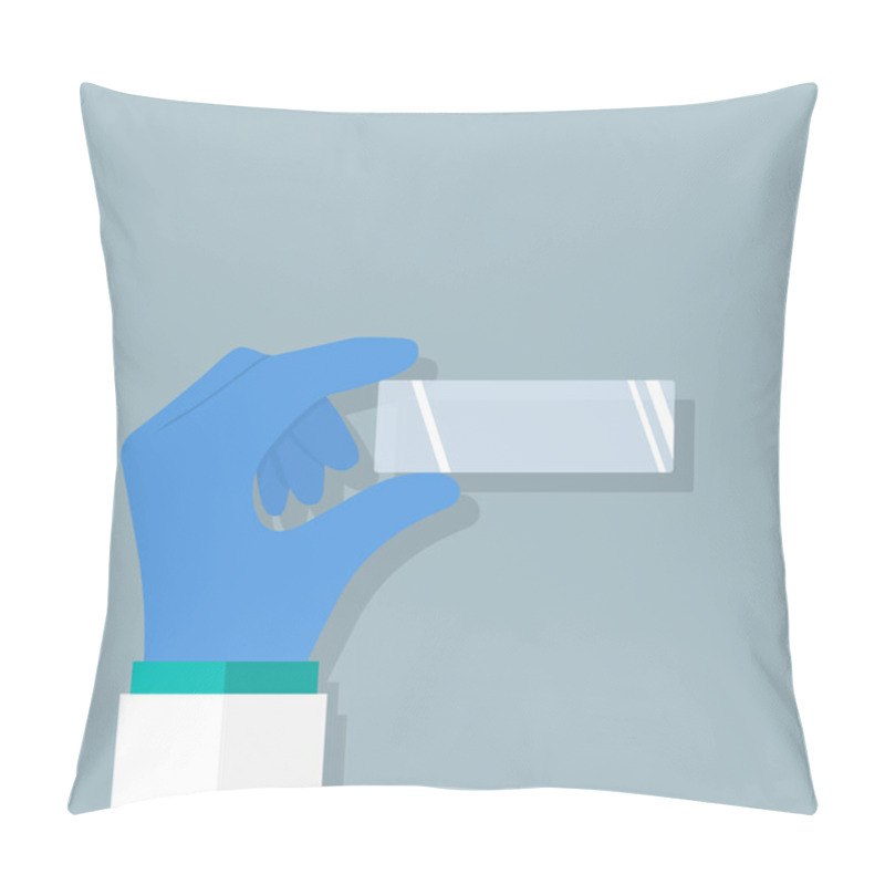 Personality  Empty Microscopy Hold In Hand Pillow Covers