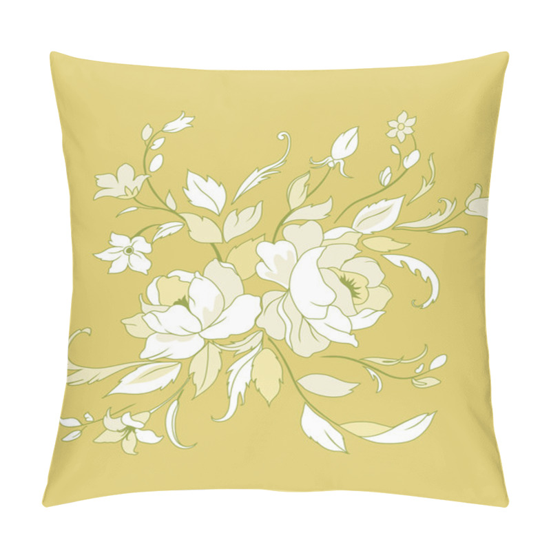 Personality  Beautiful Flowers Pillow Covers