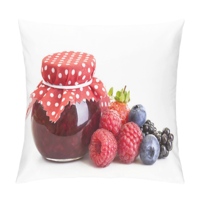 Personality  Jam And Fresh Berries Pillow Covers