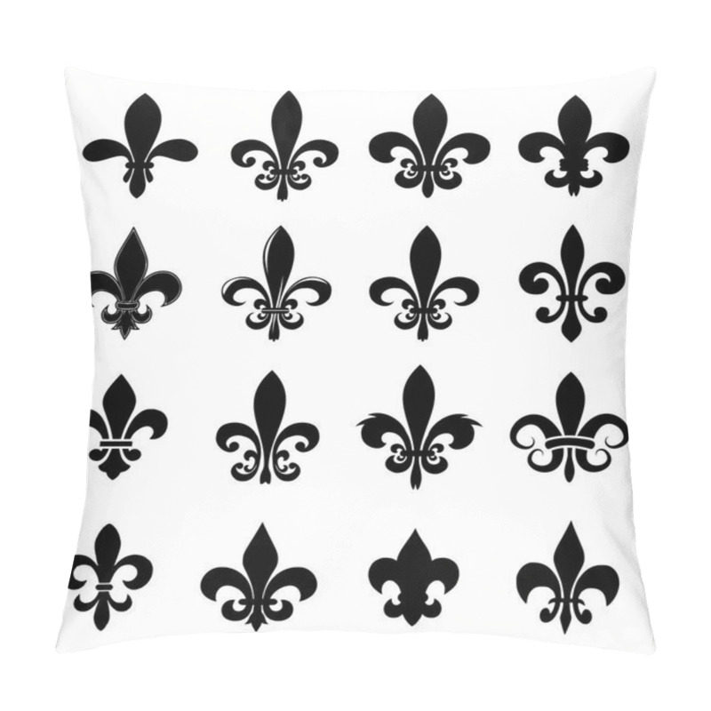 Personality  Fleur De Lise Vector Set  Pillow Covers