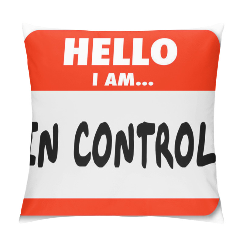 Personality  Hello I Am In Control New Management Leader President Boss Pillow Covers