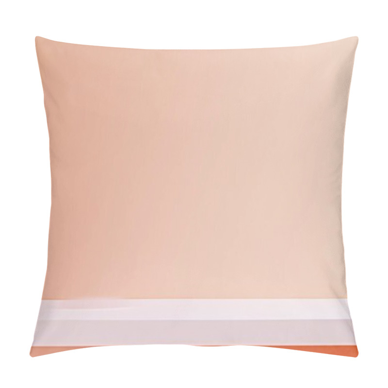 Personality  Soft Pink And Peach Gradient Minimalist Background Pillow Covers