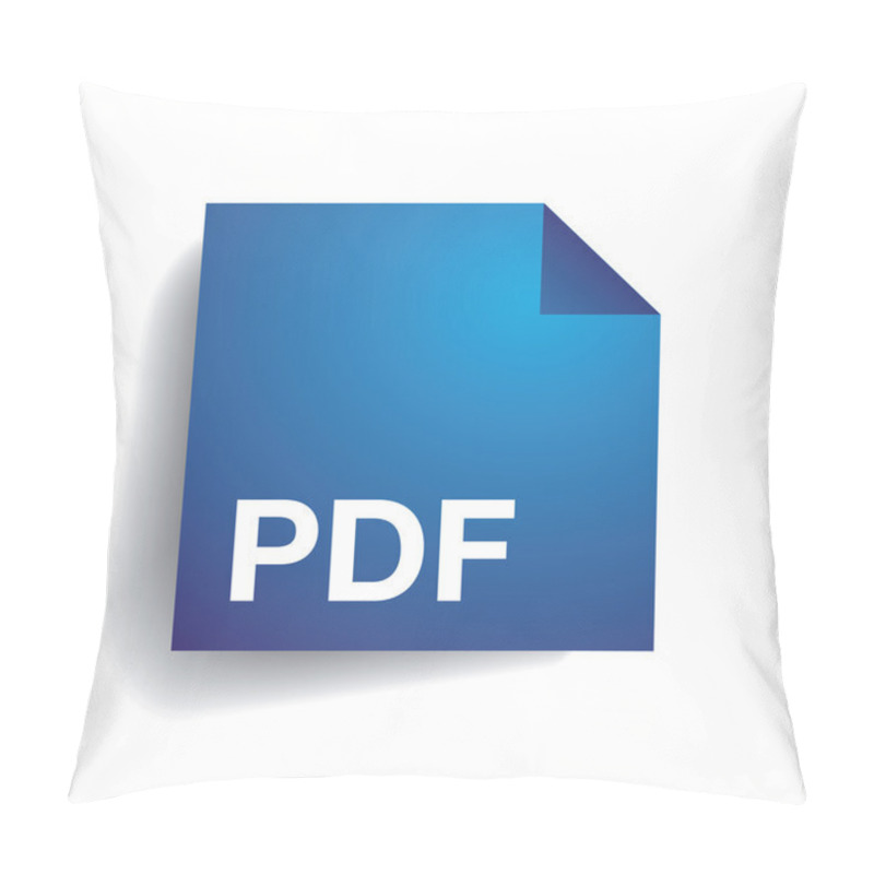 Personality  Pdf Folder Icon Pillow Covers