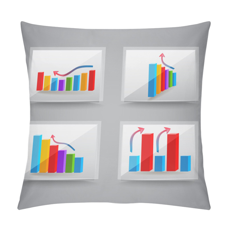 Personality  Success Graphics. Vector Illustration Pillow Covers