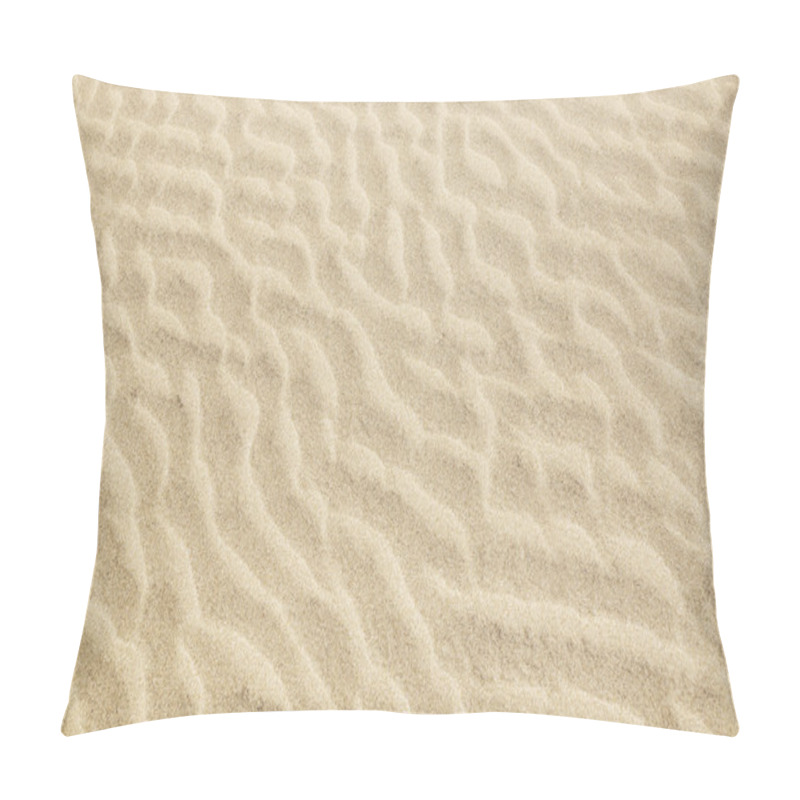 Personality  The Texture Of The Sand Dunes. Pillow Covers