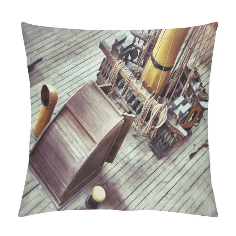 Personality  Deck Of Old Spanish Galleon Pillow Covers