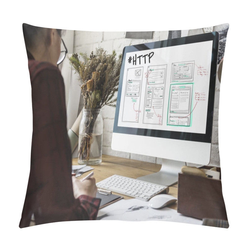 Personality  Creative Designer Drawing  Pillow Covers