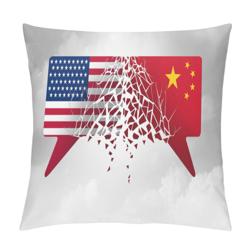 Personality  China United States Crisis Pillow Covers