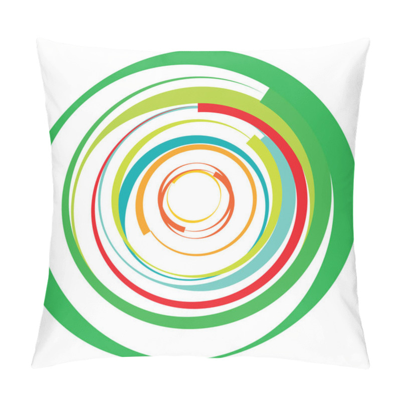 Personality  Circular, Radial Motif. Abstract Mandala Icon Pillow Covers