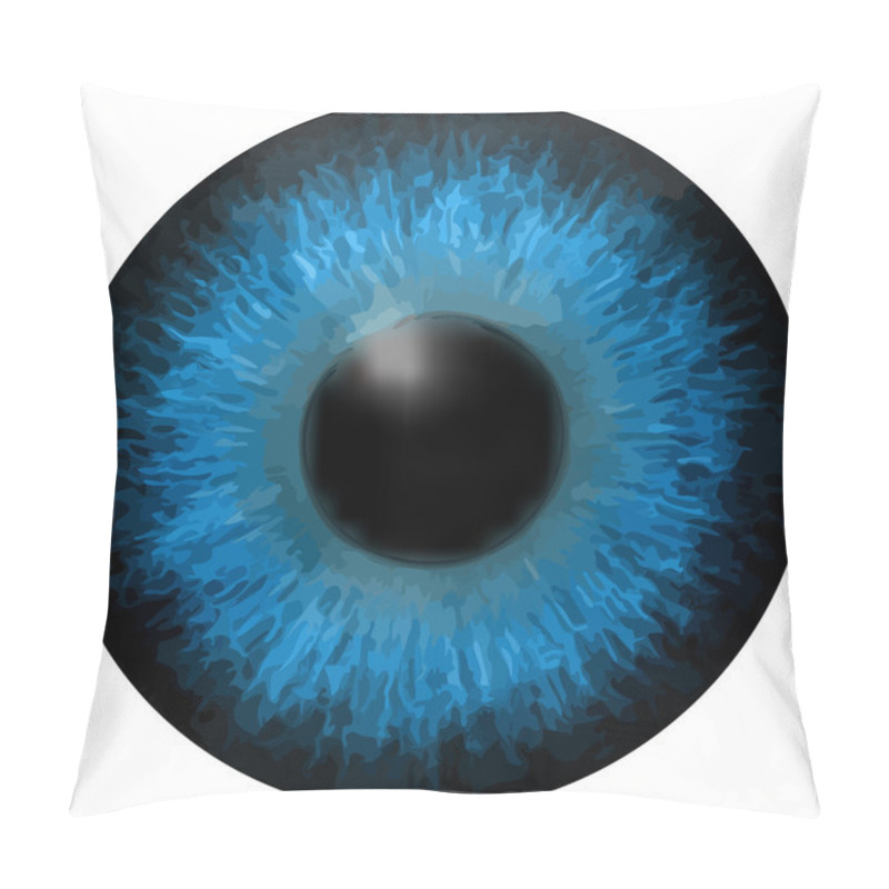 Personality  Eye Iris Vector Texture Pillow Covers