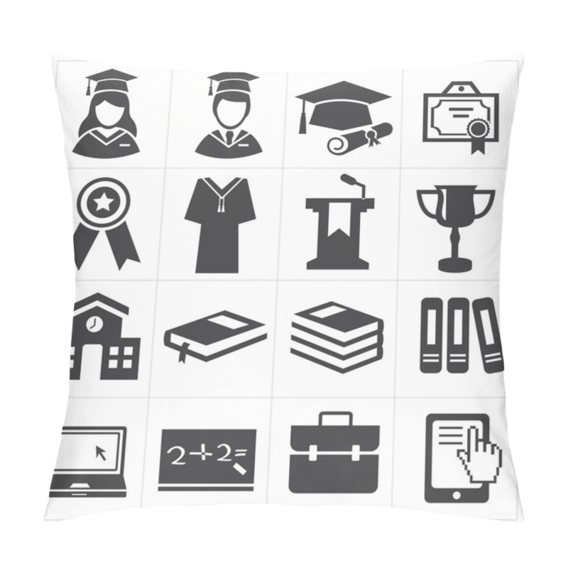 Personality  Icon Education Pillow Covers