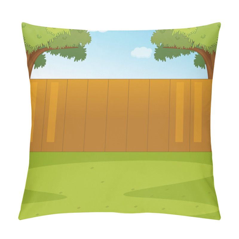 Personality  Back Yard Pillow Covers