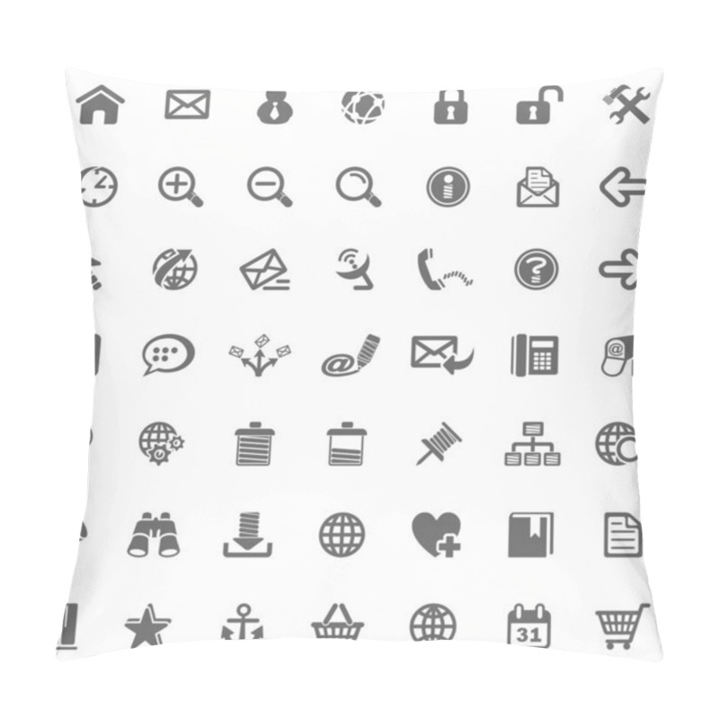 Personality  Website & Internet Icons Pillow Covers