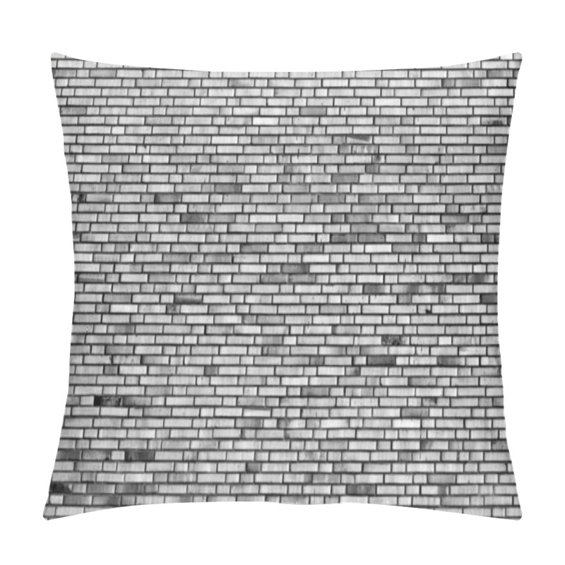 Personality  Black And White Brick Wall Pillow Covers