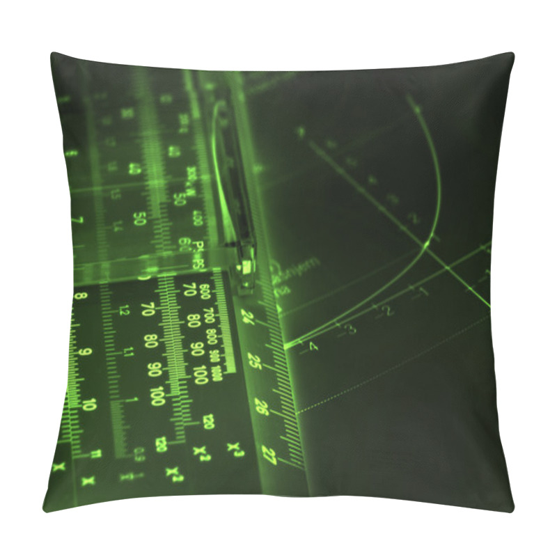 Personality  Mathematical Background Pillow Covers