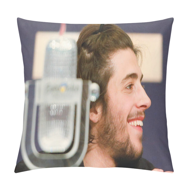 Personality   Salvador Sobral From Portugal Eurovision 2017 Pillow Covers