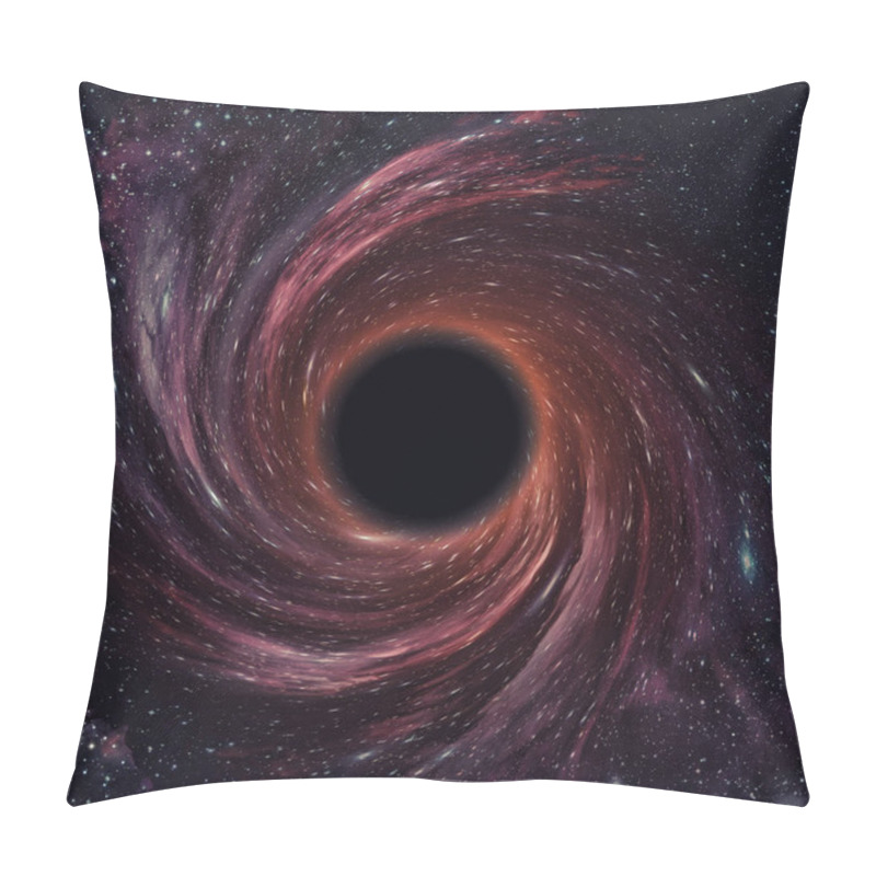 Personality  Black Hole In Space. Pillow Covers