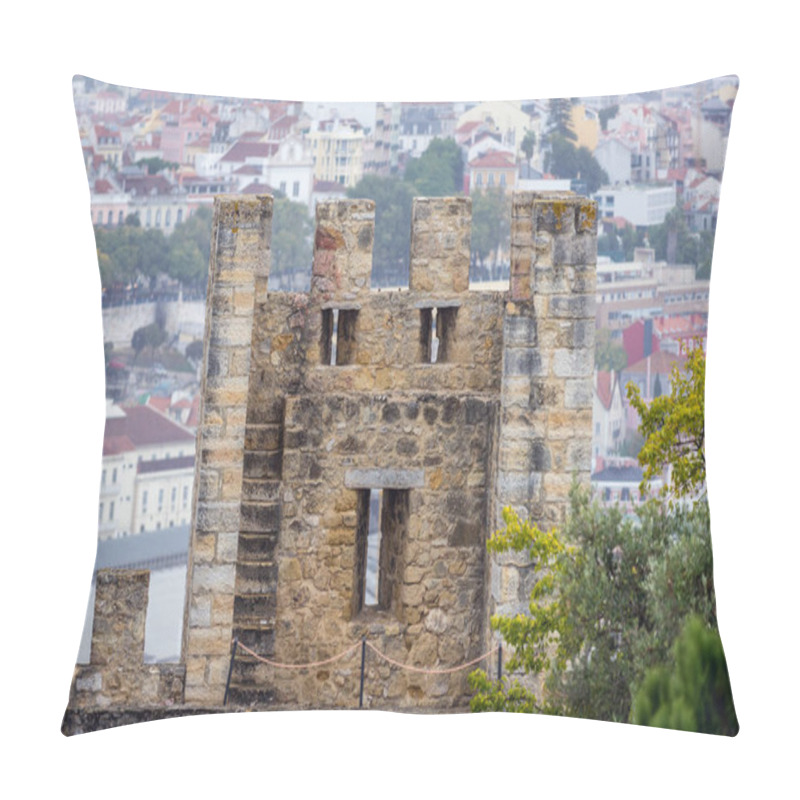 Personality  Castle In Lisbon Pillow Covers