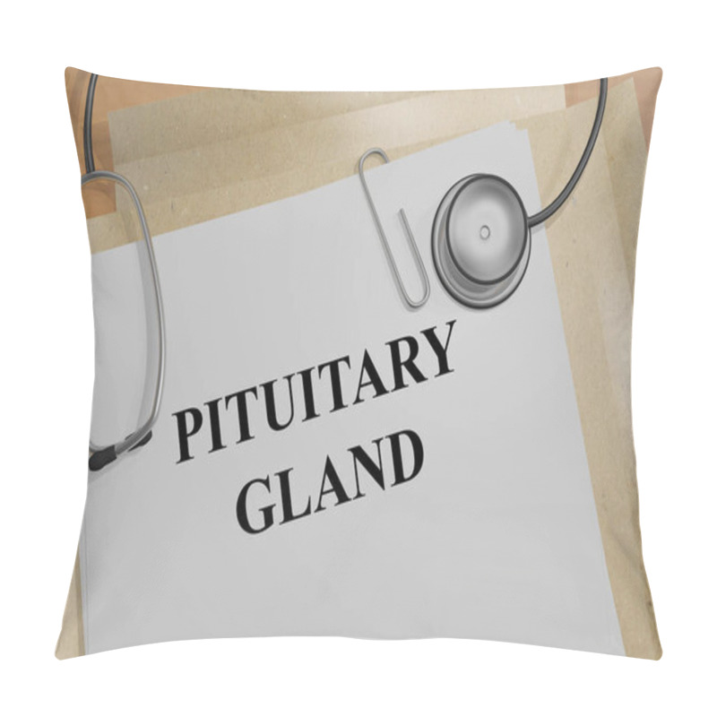 Personality  Pituitary Gland - Medical Concept Pillow Covers