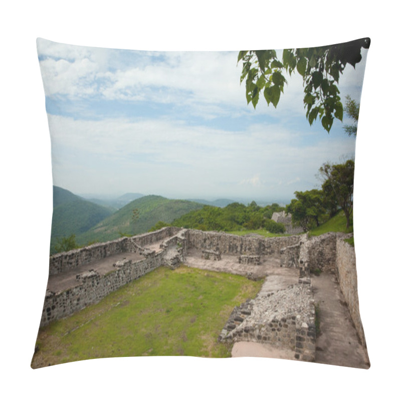 Personality  Xochicalco Ruins Plaza Pillow Covers