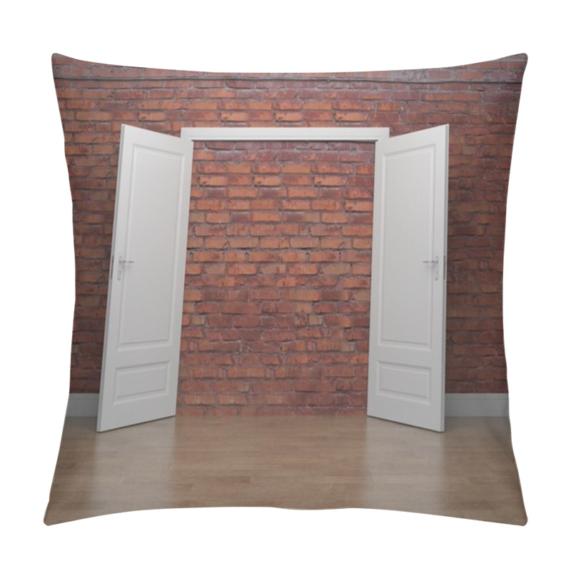 Personality  Open Door With No Escape Pillow Covers