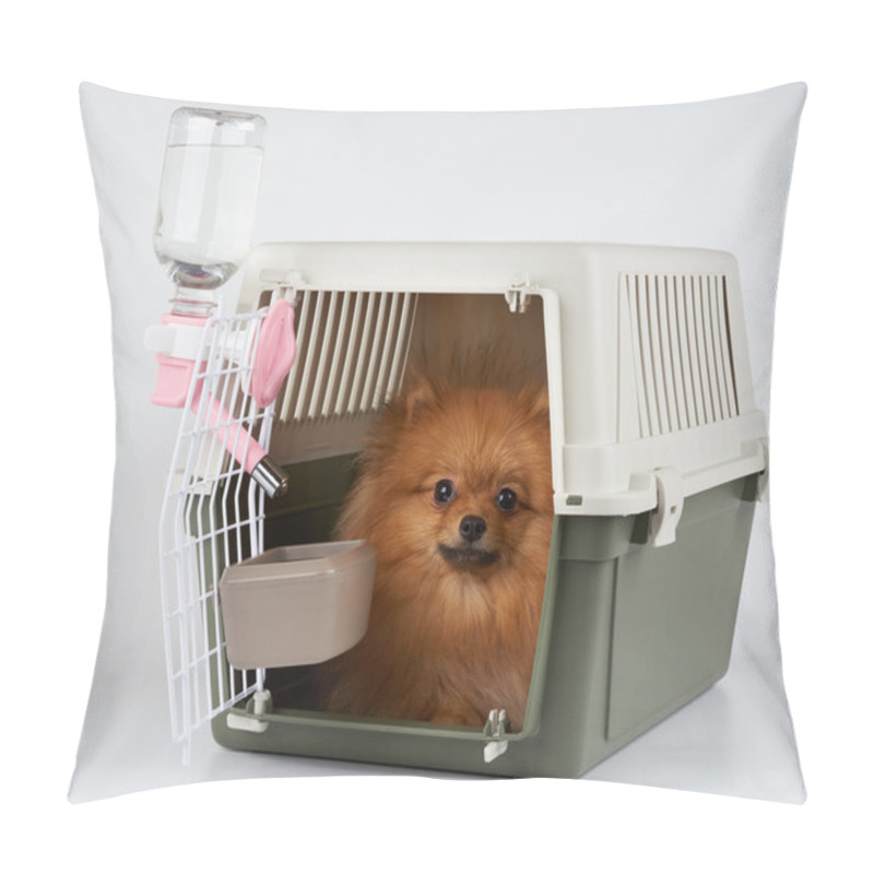 Personality  Pet Carrier With Dog Inside Pillow Covers