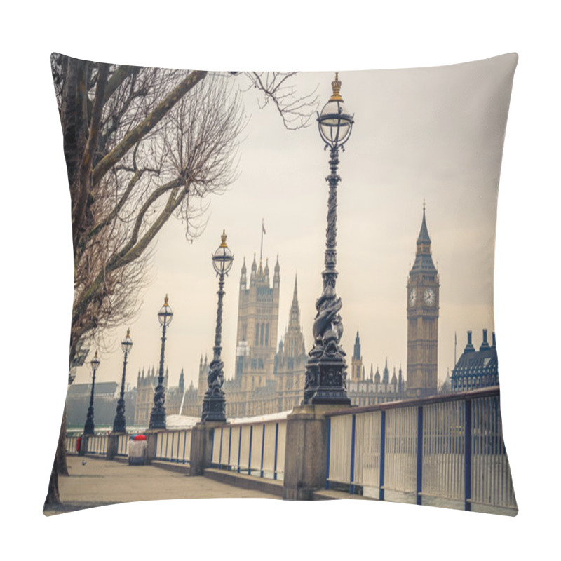 Personality  Big Ben And Houses Of Parliament, London Pillow Covers